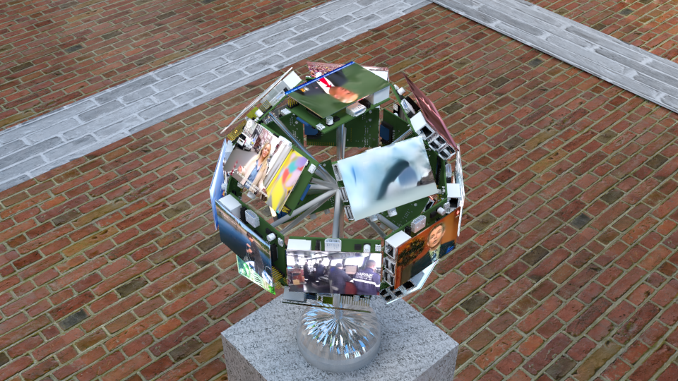 Digital World Globe -  presenting real-time video from all over the world. preview image 2